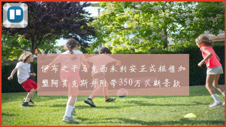 伊布之子马克西米利安正式租借加盟阿贾克斯并附带350万买断条款